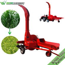 Weiwei machinery green fodder chaff cutter with engine grass straw forage harvester